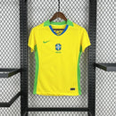 Camisa do Brasil Feminina - Amarela Home