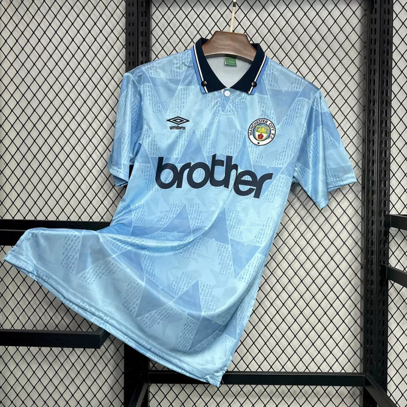 Camisa Manchester City - 1989/1991 Home