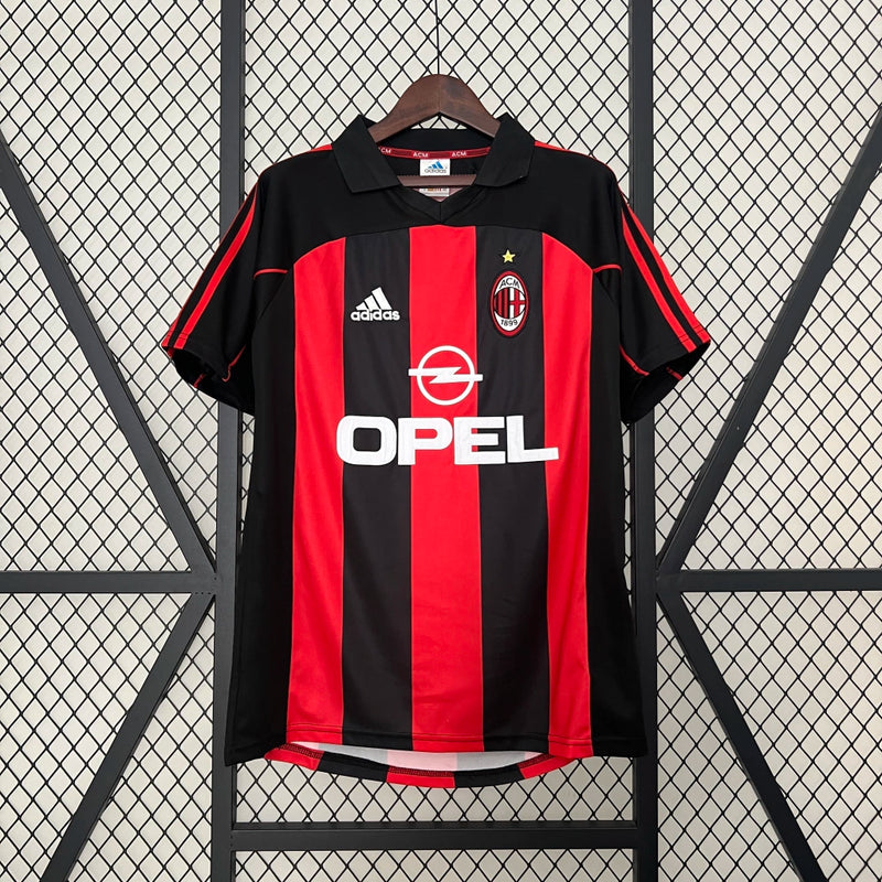 Camisa Milan - 2000/2002 Home