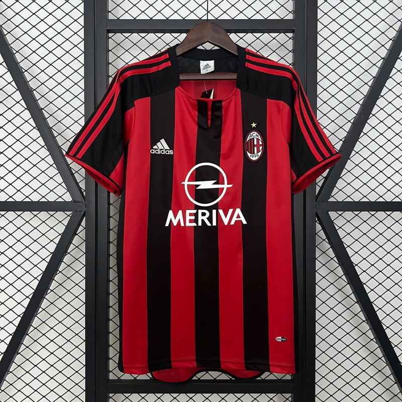Camisa Milan - 2003/2004 Home