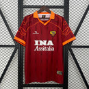 Camisa Roma - 1999/2000 Home