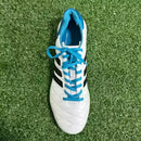 Chuteira Adidas Adipure 11 Pro Society TF - Branco/Azul