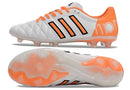 Chuteira Adidas Adipure 11Pro Campo FG - Branco/Laranja