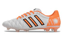 Chuteira Adidas Adipure 11Pro Campo FG - Branco/Laranja