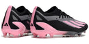 Chuteira Adidas X CrazyFast.1 FG - Preto/Rosa