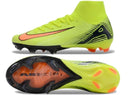 Chuteira Nike Air Zoom Mercurial Superfly 10 Elite Campo - Verde/Laranja