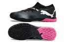 Chuteira Puma Future 7 Match Society - Preto/Branco/Rosa