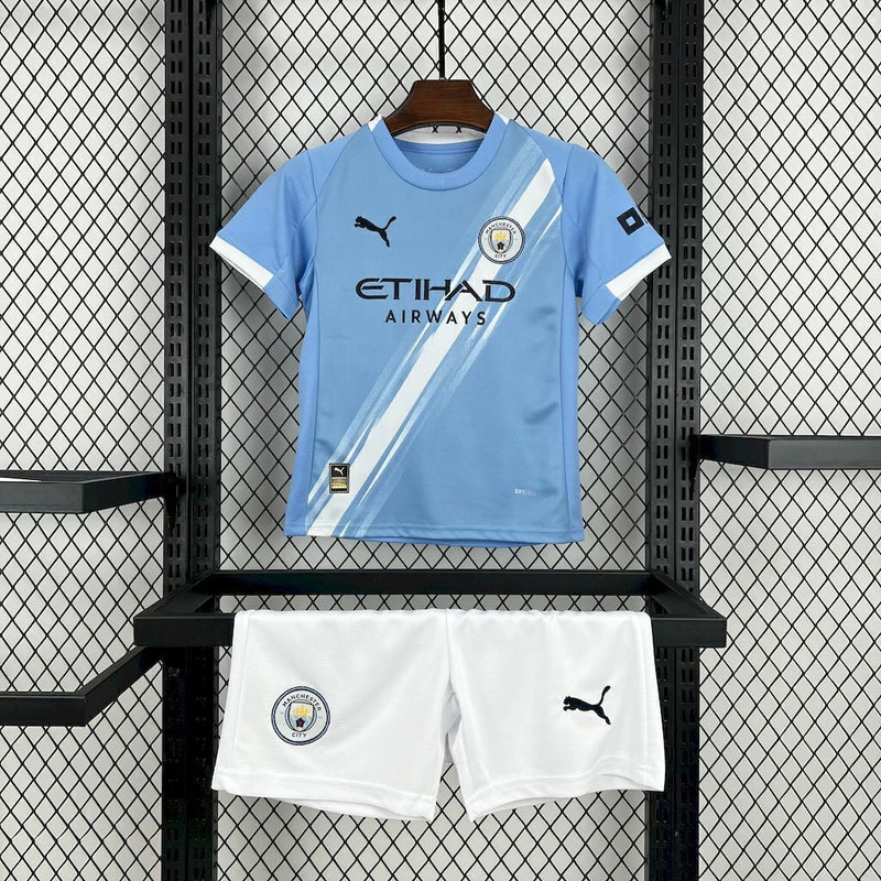 Kit Infantil Manchester City - Home